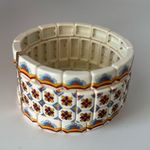 NWOT Roxanne assoulin Enamel Bracelet set of three Orange Photo 3