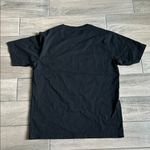 Heron Preston  Black Tee with Orange Label Photo 5