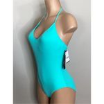 La Blanca New.  aquamarine swimsuit. Size 10. Retails $129 Photo 4