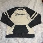 Boxercraft Budwiser Fleece Crewneck Sweatshirt Sweater with Pocket size Large Photo 1