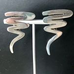 TAXCO Sterling Silver Zig Zag Clip On Earrings *Coordinates w/ Tiffany Necklace Photo 3