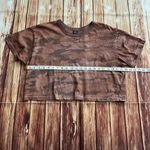 Wild Fable Women’s Short Sleeve Crew Neck Brown Camo Crop Top Size XL Photo 3