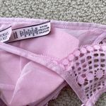 Victoria's Secret Victoria’s Secret Pale Pink Lacy Triangle Bralette Bra Size Small Angel Wing EUC Photo 5