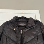 Ralph Lauren Ultra Light Weight 90% Down Fill Black Long Puffer Jacket With Hood Photo 1