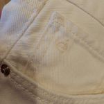 ÉTICA Stanton Wide Leg Ethically Made Jeans Cream, Size 29 White Photo 4