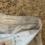 Bullhead Denim Co Off White Distressed High Rise Jean Shorts Photo 1