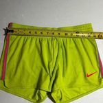 Nike  womens dri fit training running athletic shorts avocado green size xs Photo 4