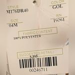 Doncaster - Gold tank top mini-length party sequence dress Size 4 Photo 4