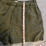 Madewell  Olive pull on shorts size S Photo 2