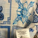 Jane and Delancey  Blue And White Button Down Shirt Size Small Photo 6