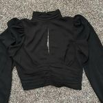 HYFVE  Black Open Back Halter Top Photo 1