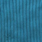 Eddie Bauer Vintage Teal Blue Chunky Ribbed Mock Neck Sweater Photo 4