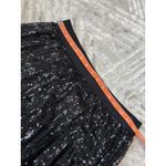 Vera Wang New Simply Vera  Sequin Skirt Pleated Women’s Size M Black Photo 7