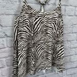 Coco reef  Womens Mesh Underwire Bra Tankini Top Size 38C Animal Stripe New Photo 2