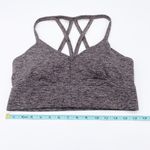 JoyLab  Strappy Back Crisscross Sports Bra Size Medium Stretch Padded Athleisure Photo 6