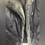 a.n.a Black Faux Fur Trim Jacket โ Size Medium Photo 3