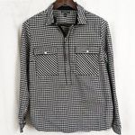 J.Crew Ladies'  Gingham Check Flannel Shirt Jacket Medium Photo 0