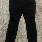 Universal Threads Universal Thread Women’s Black Mid Rise Skinny Distressed Jeans 8/29 Short Photo 0