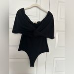 KHAITE - The Cerise Bodysuit in Black Photo 8