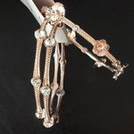 Fab Natasha set of 3 Rose Gold Bangle Bracelets Photo 0
