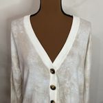 Sanctuary light knit relaxed tie dye chunky button cardigan neutrals size M Photo 5