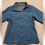 Eddie Bauer Women's Soft Shell Blue Jacket Coldwell Banker Embroidered Sz M Photo 1