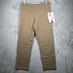 Women with Control Leggings Tan M Petite Slimming Shaping Contouring Ankle Pants Brown Size undefined Photo 1