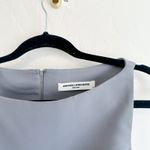 Amanda Uprichard | Revolve Ines Corset Style Crop High Neck Top Fog Gray Photo 5