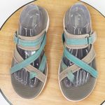 Skechers Performance On The Go 600 Glow Strappy Outdoor Sandals Taupe Green 10 Photo 4