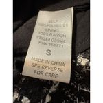 GILLI Plaid Tweed Shift Dress Classic Quiet Luxury Black and White Size Small Photo 6