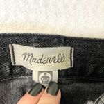 Madewell  Baggy Tapered Jeans Rigid Cotton Skater Washed Black size 25 Petite Photo 7