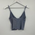 Brandy Melville  John Galt Blue Cropped Tank Top OS Photo 5