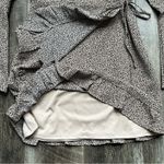 Altar'd State Altar’d State Casaday Leopard Print Wrap Dress Long Bell Sleeve Minidress XS Photo 9