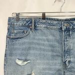 Old Navy  Plus Size 26 Denim Shorts Light Blue‎ Jean OG Straight High Rise 418 Photo 2