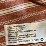 Xhilaration  rust & WHITE Striped wrap dress with spaghetti straps smocke… Photo 6