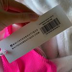 White Fox Boutique White Fox Neon Pink Bikini Top Photo 3