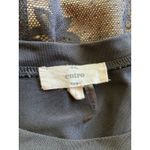 Entro  Little Black Dress Womens L Floral Lace Slip Tunic Sleeveless Babydoll Photo 7