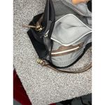 Jen & Co Women's Black Vegan Leather Shoulder Tote Bag with Tassel Photo 10