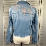 Mossimo Supply Co MOSSIMO Jean Jacket Distressed Embroidered-Medium Photo 2