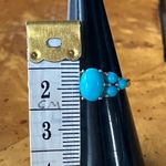Genuine Sleeping Beauty Turquoise Sterling Silver Ring Size 5.75 Photo 6