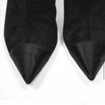 Good American  Suede Super Tall Stiletto Heeled Boots NEW NWOB Photo 5