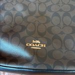 Coach  Dark Brown Monogram Tote Photo 1
