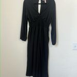 Hutch Anthropologie  Black V-neck Wide-Leg Jumpsuit size S Photo 1