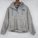 Patagonia Shelled Retro-X Fleece Pullover Grey Small High Pile Sherpa Hoodie Photo 0