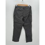 The North Face Women Pants Gray Zip Off Nylon Size 2 Outdoors Hiking Travel Photo 1