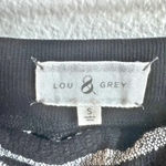 Lou & grey | Black White Gray Mini Skirt Pockets Pull On | Size Small Photo 3