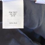 Victoria's Secret  Y2K Black Silk Slip Dress Open Back Chemise Tie Back Sexy Photo 7