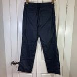 Gap  Womens Girlfriend Khaki Cropped Pants‎ Size 6 Black Casual Basic School READ Photo 1