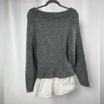 Tracy Reese NWT  Knit Pullover Sweater in Black White Size‎ Medium Photo 4