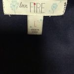 Love Fire Boho bright tribal cropped tank top Pink Size L Photo 1